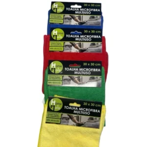 Toalha Microfibra Multiuso 30×30 CADA UNIDADE