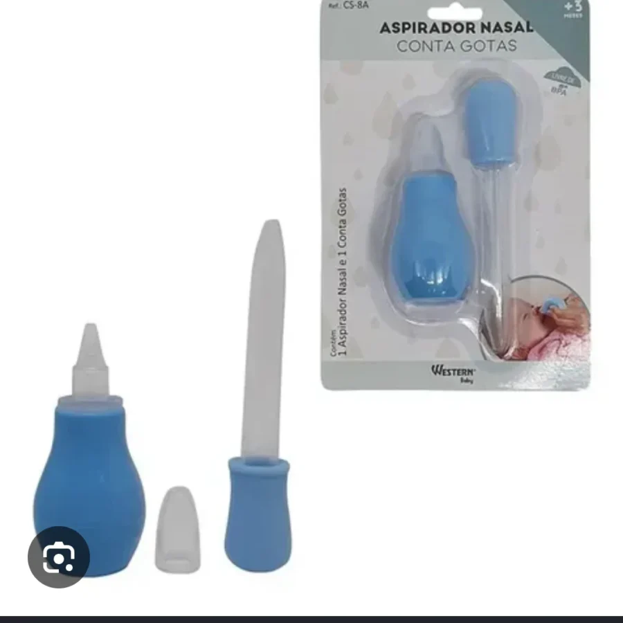 ASPIRADOR NASAL COM GOTAS