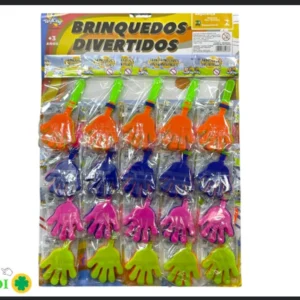 BRINQUEDO DIVERTiDO BATE PALMAS DE PVC 20UNIDADES