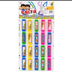 BRINQUEDO GAITA MUSICAL DE PLASTICO PVC 20UNIDADES