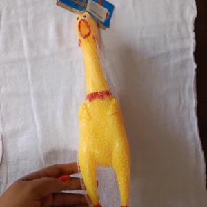 Brinquedo Galinha Vinil 37CM