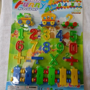 BRINQUEDO Trem C/Numeros Montar