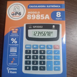 CALCULADORA 8 DIGITOS/COD 8985A PEQUENA