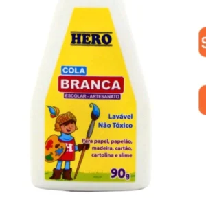 cola Branca escolar -Artesanato lavavel Nao toxica 90g