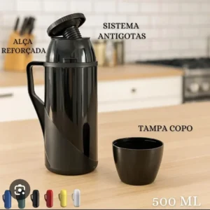GARRAFA TERMICA 500ML VARIAS CORES