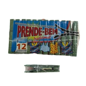 Prendedores de Roupas Plástico 12und