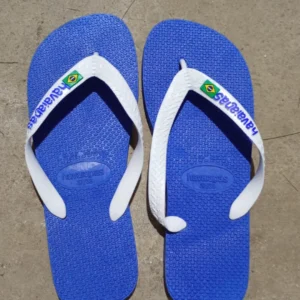 Sandalia havaianas Azul e Branca 12 unidades numero 37 ao 44( Preço Unidades )